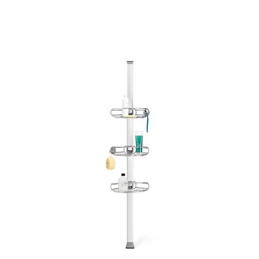 Tension Shower Caddy, 8 Ft.